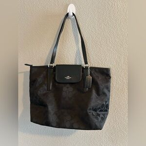 Coach Signature Black Tote Bag